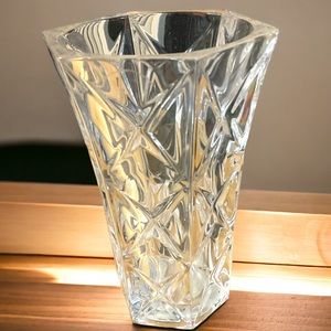 Cristal France Lead Crystal Vase 5 1/4”” high